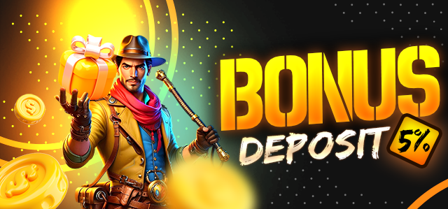 PROMO BONUS DEPOSIT HARIAN 5%	